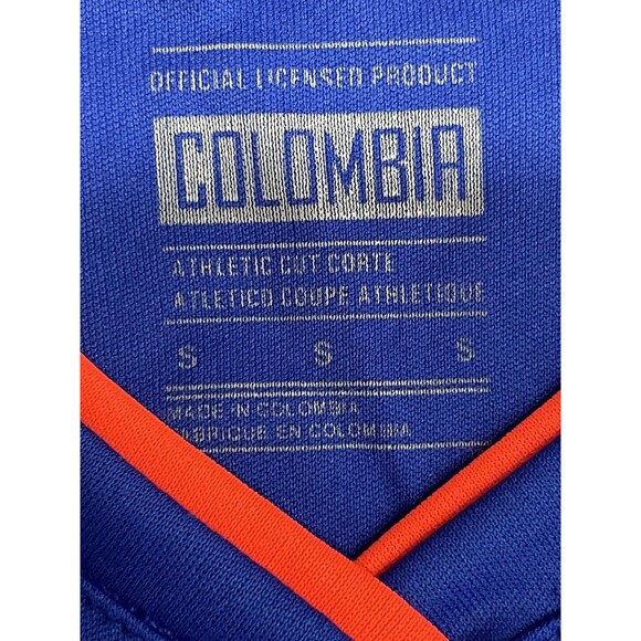 Colombia Adidas Soccer Jersey Size Small Blue Away FIFA World Cup 2018 ClimaLite - Picture 7 of 7